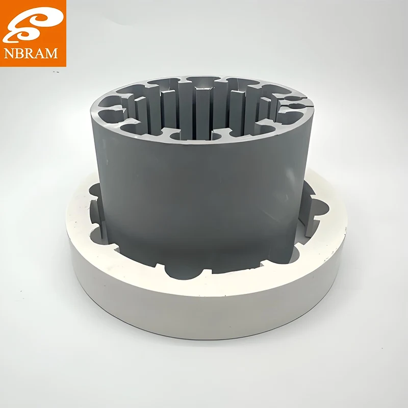 Sic 세라믹 링 실리콘 카바이드 Sic 씰 링 실리콘 카바이드 세라믹 구조 부품